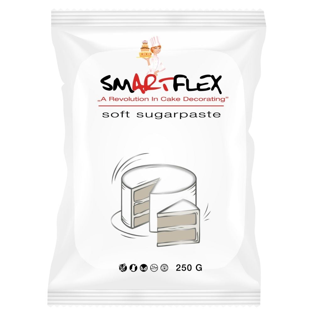 SmartFlex White Vanilla Soft Sugarpaste 250g