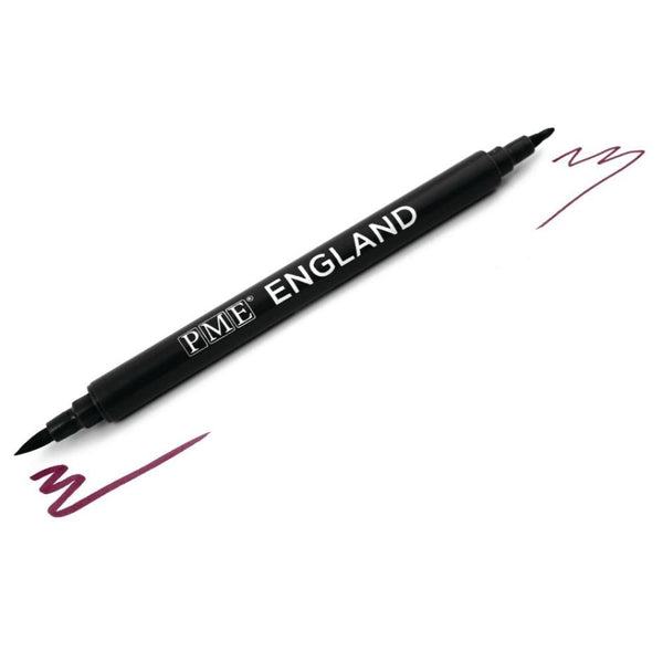 PME Black Brush & Fine Edible Ink Pen