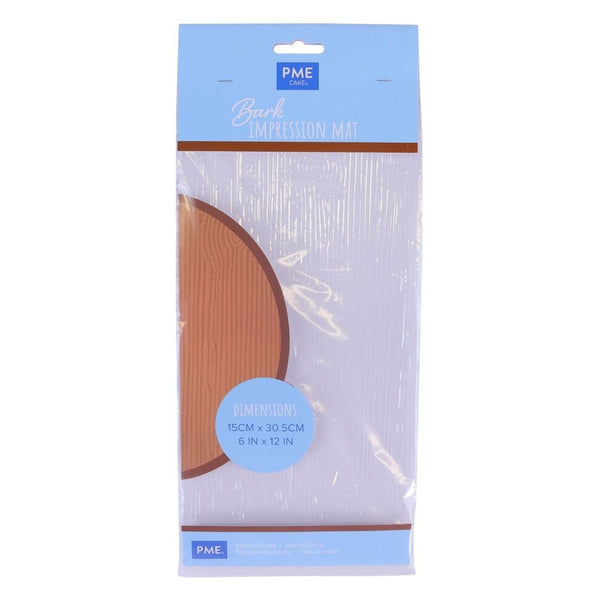 PME Wood Bark Design Impression Mat