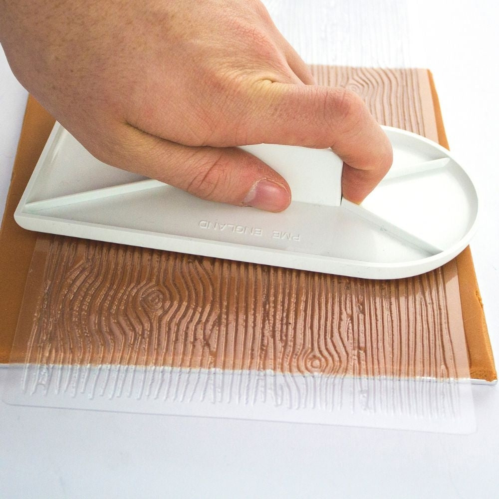 PME Wood Bark Design Impression Mat