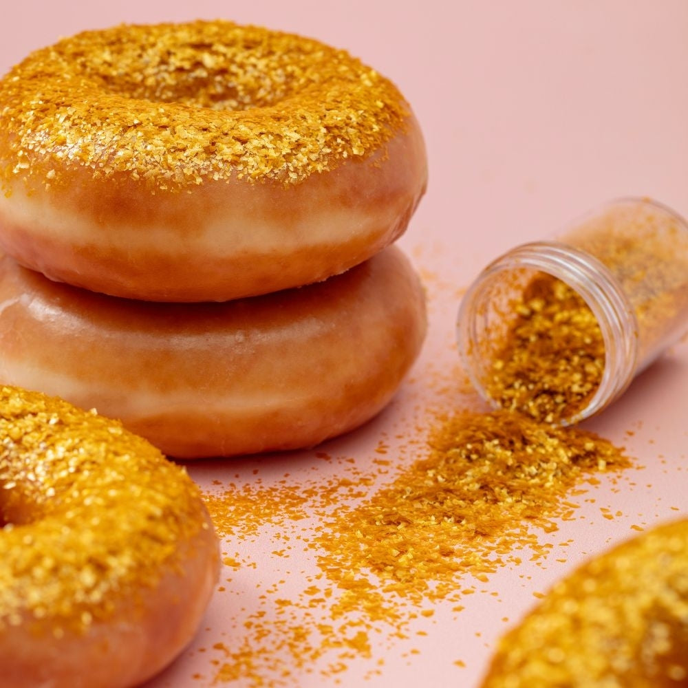 PME Gold Edible Glitter Flakes