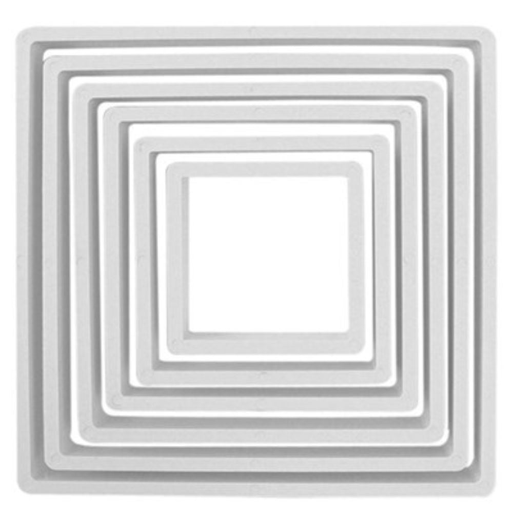 PME Square Cutters Set Of 6