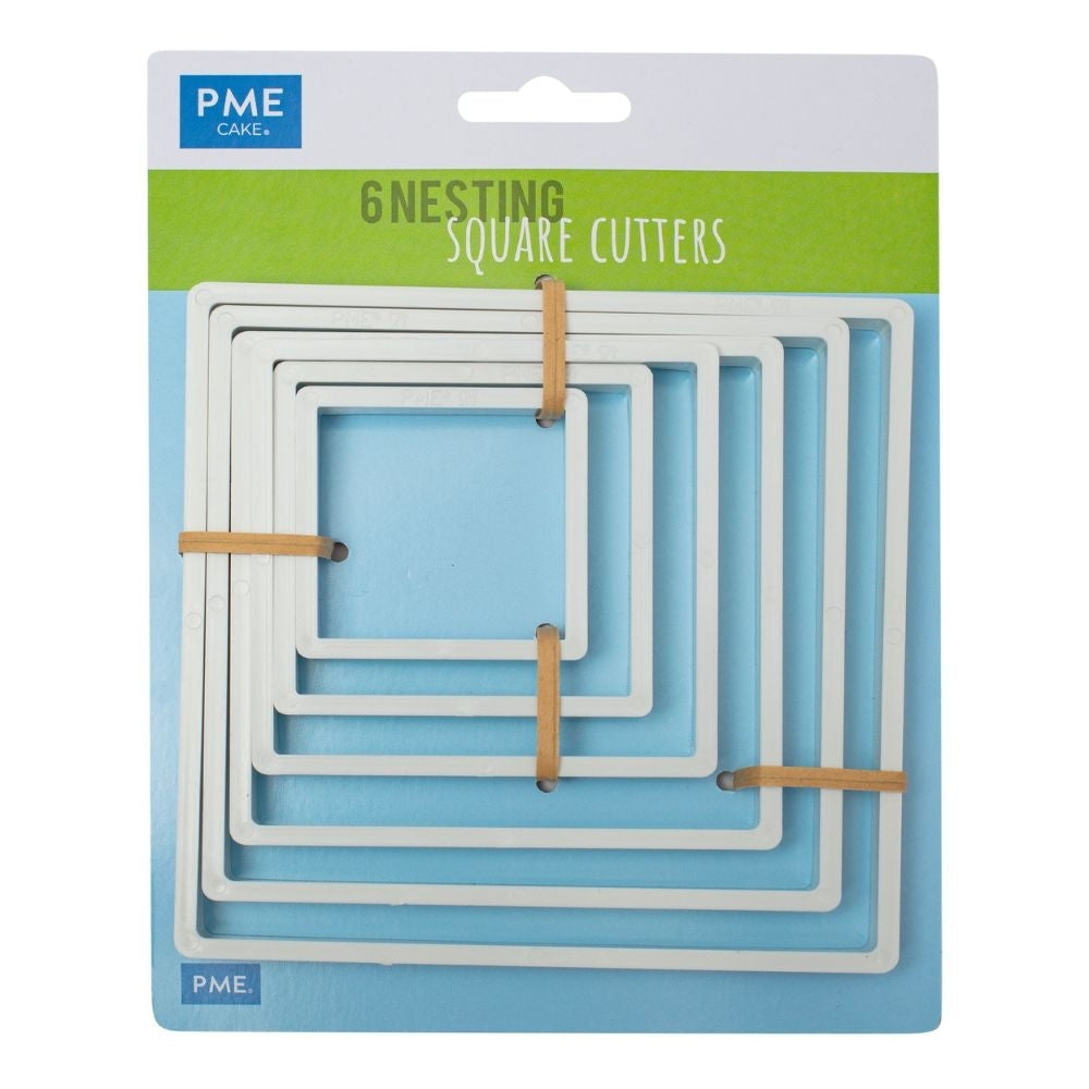PME Square Cutters Set Of 6