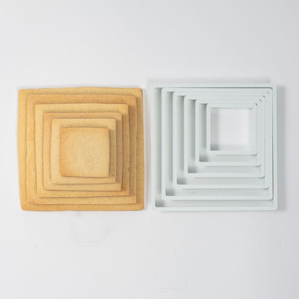 PME Square Cutters Set Of 6
