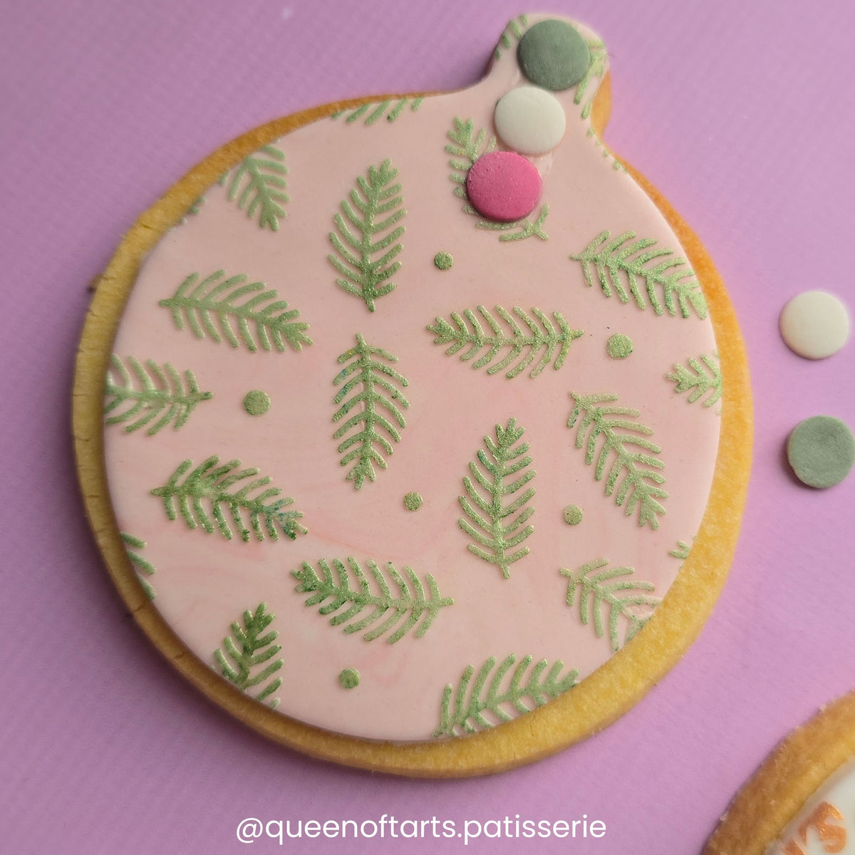 Sweet Sticks Leaf Pine Stencil