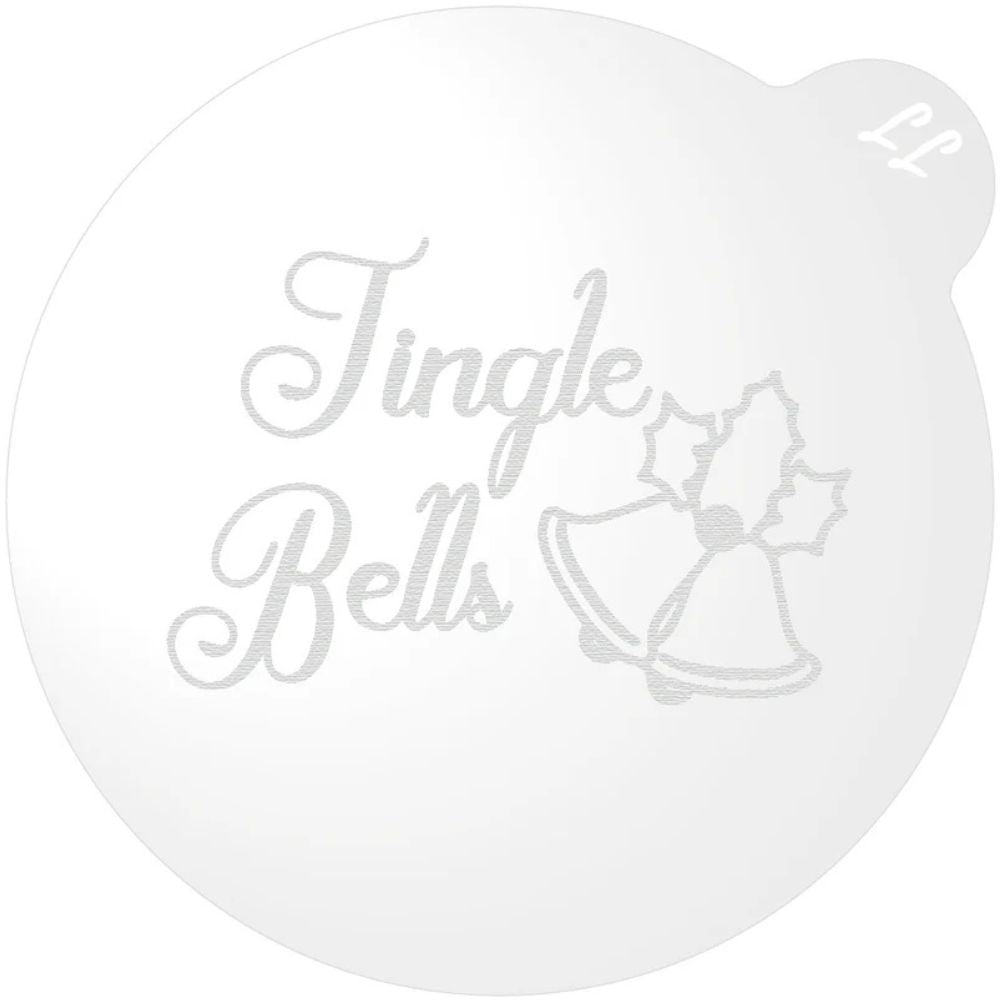 LissieLou Jingle Bells Christmas Cookie & Icing Embosser