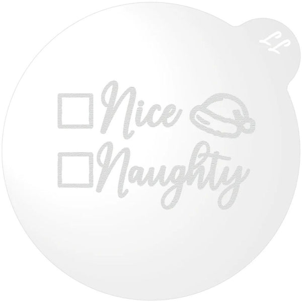 LissieLou Naughty Or Nice Christmas Cookie & Icing Embosser