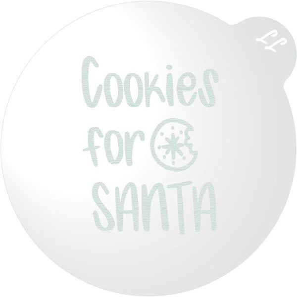 LissieLou Cookies For Santa Christmas Cookie & Icing Embosser