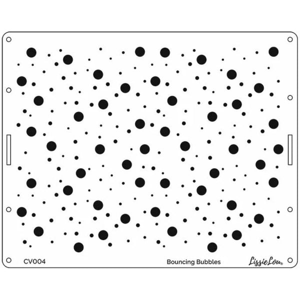 LissieLou Bouncing Bubbles Full Size Cake Icing Stencil