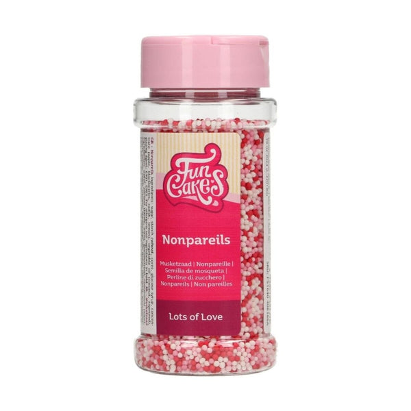 FunCakes Lots Of Love Nonpareil Sprinkles 80g