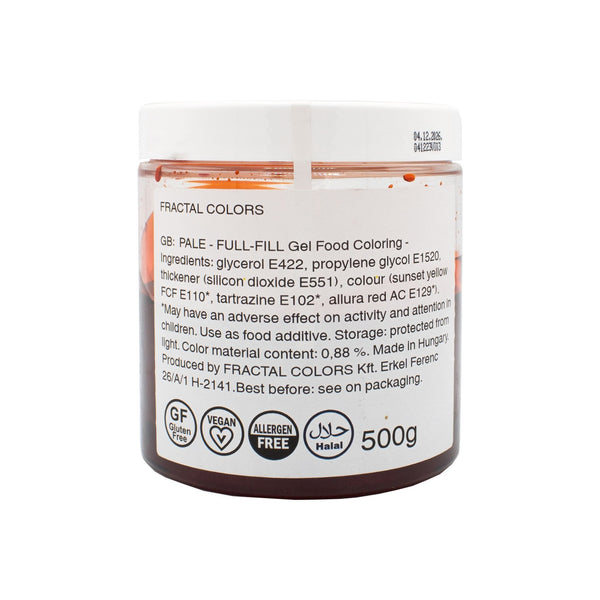 Fractal Colors Pale Skin Tone Fullfill Gel Food Colour 500g