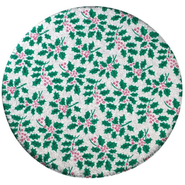Culpitt 3mm Holly Round Cake Board