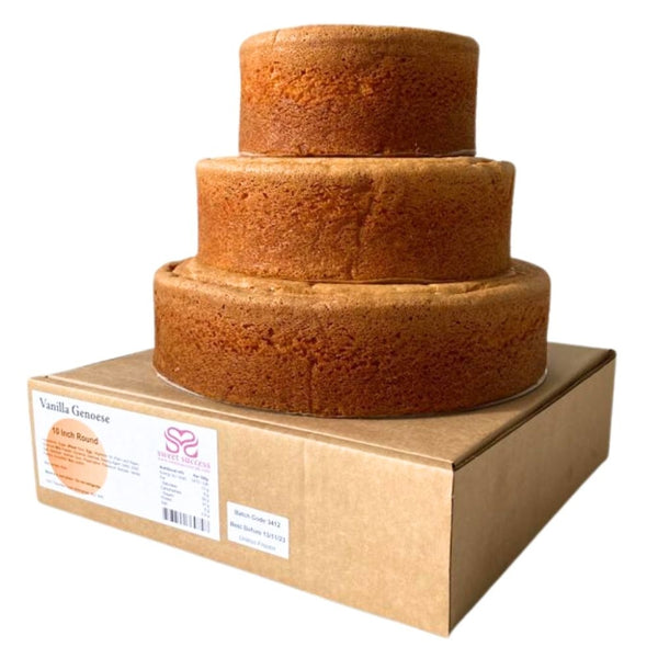 Sweet Success Round Vanilla Genoese Sponge Cake