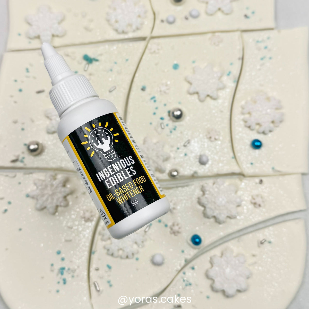 Ingenious Edibles Oil Based Chocolate Whitener 50g