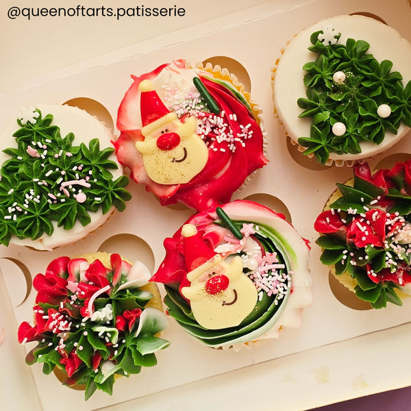 FunCakes Santa Chocolate Decorations x 12