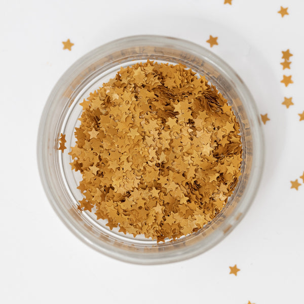 PME Gold Stars - Edible Glitter 1g