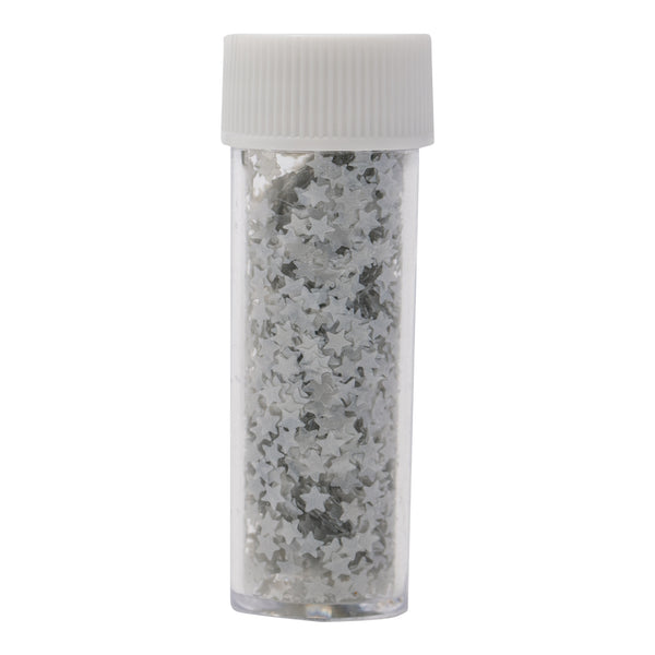 PME Silver Stars - Edible Glitter 1g