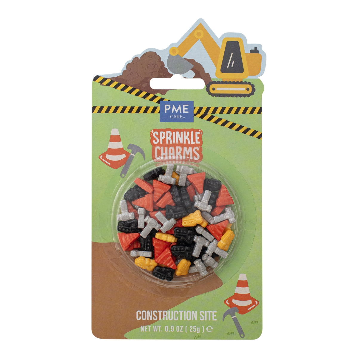 PME Construction Site Sprinkle Charms 25g
