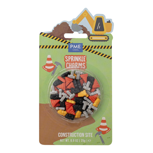 PME Construction Site Sprinkle Charms 25g