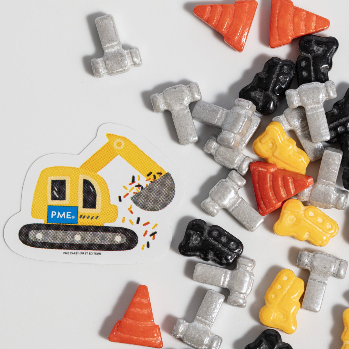 PME Construction Site Sprinkle Charms 25g