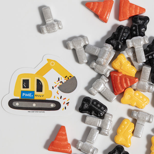 PME Construction Site Sprinkle Charms 25g