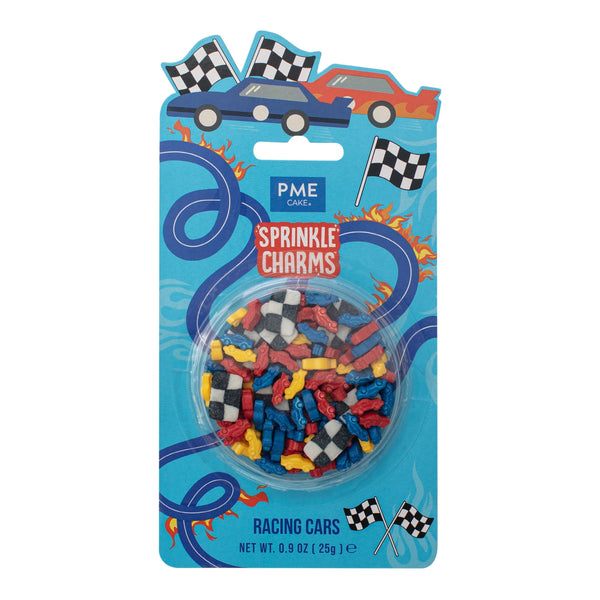 PME Racing Cars Sprinkle Charms 25g