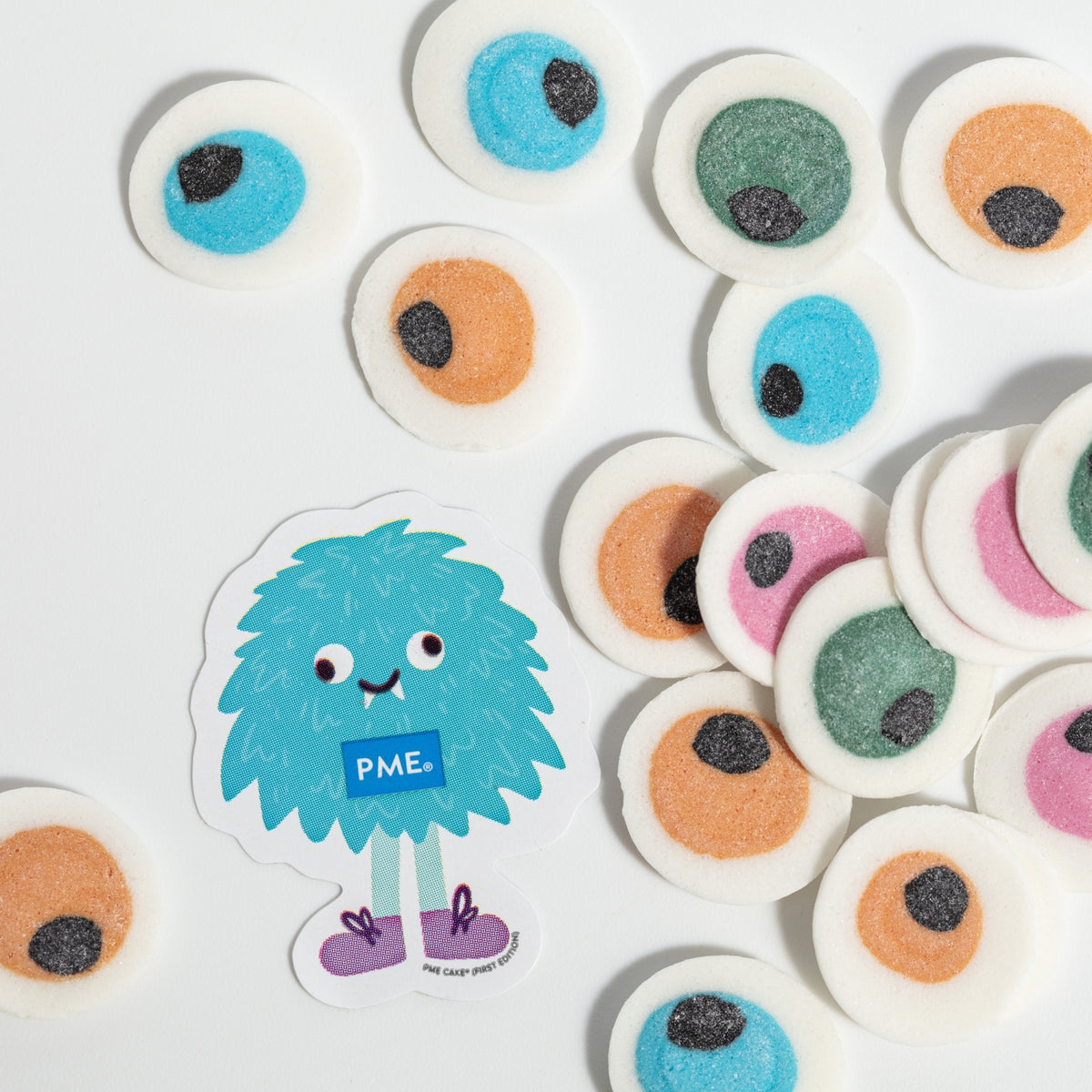 PME Colourful Eyes Sprinkle Charms 25g
