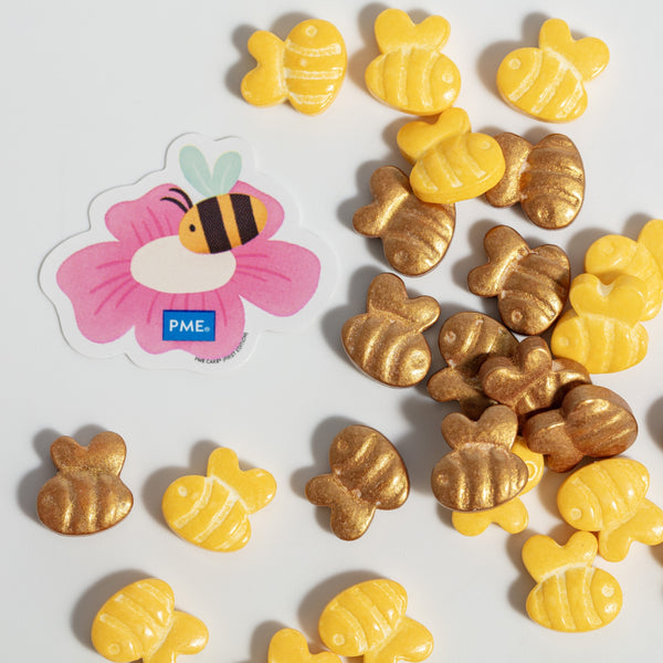 PME Bumble Bees Sprinkle Charms 25g