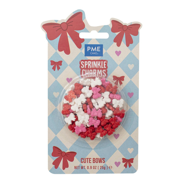 PME Cute Bows Sprinkle Charms 25g