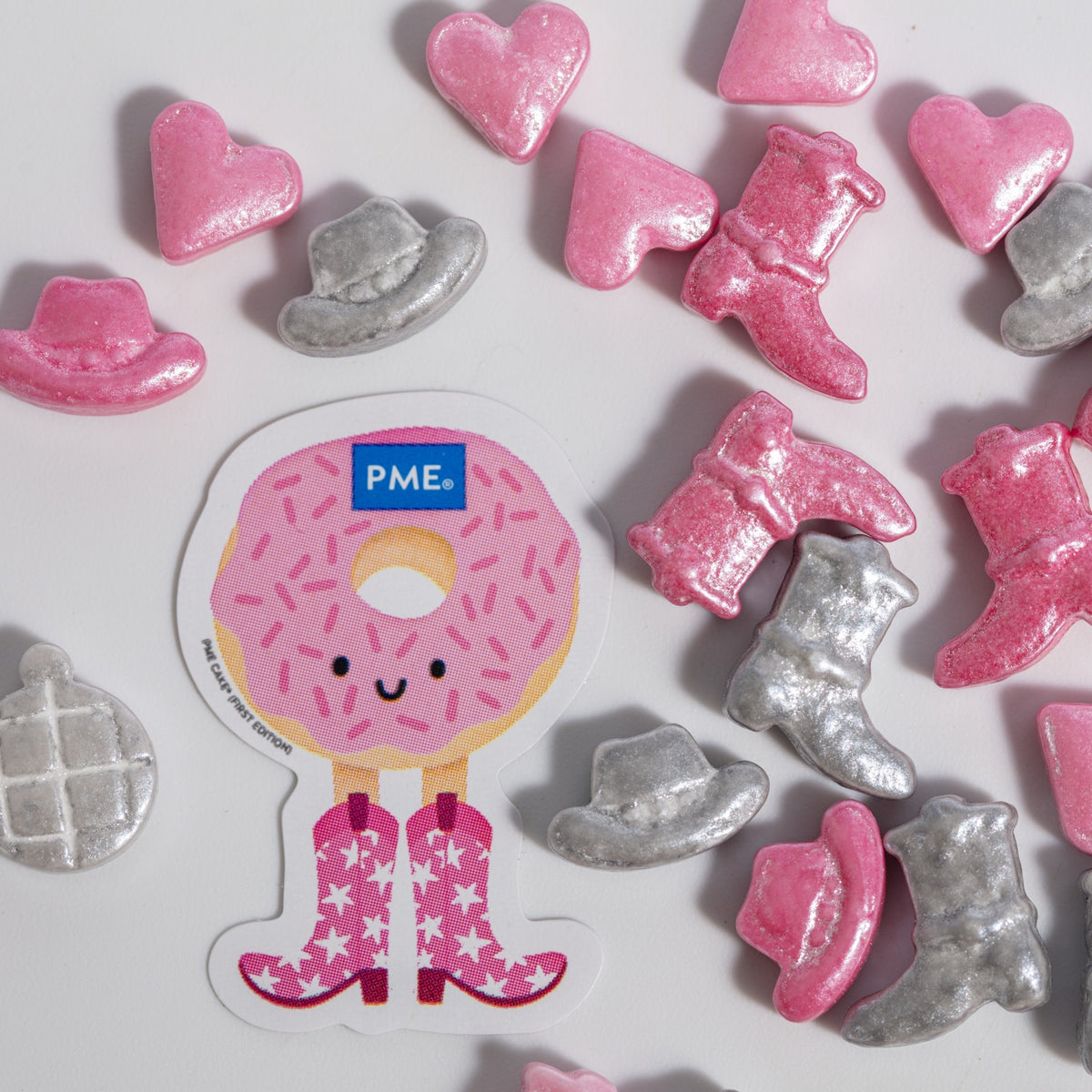 PME Disco Cowgirl Sprinkle Charms 25g