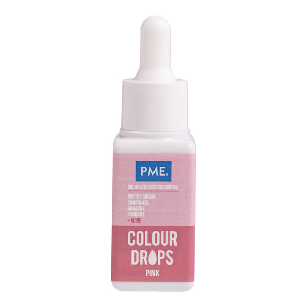 PME Pink Colour Drops 20ml