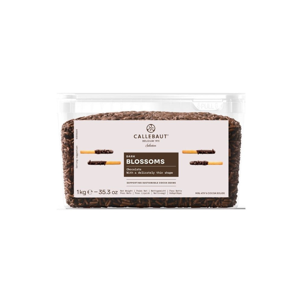 Callebaut Dark Chocolate Blossom Curls 1KG