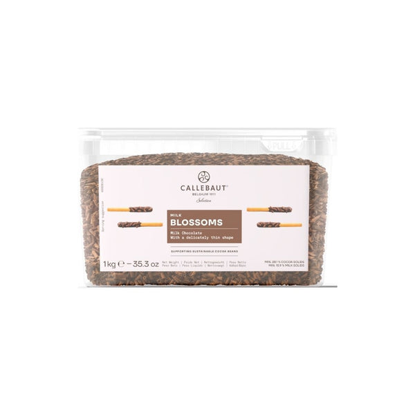 Callebaut Milk Chocolate Blossom Curls 1kg