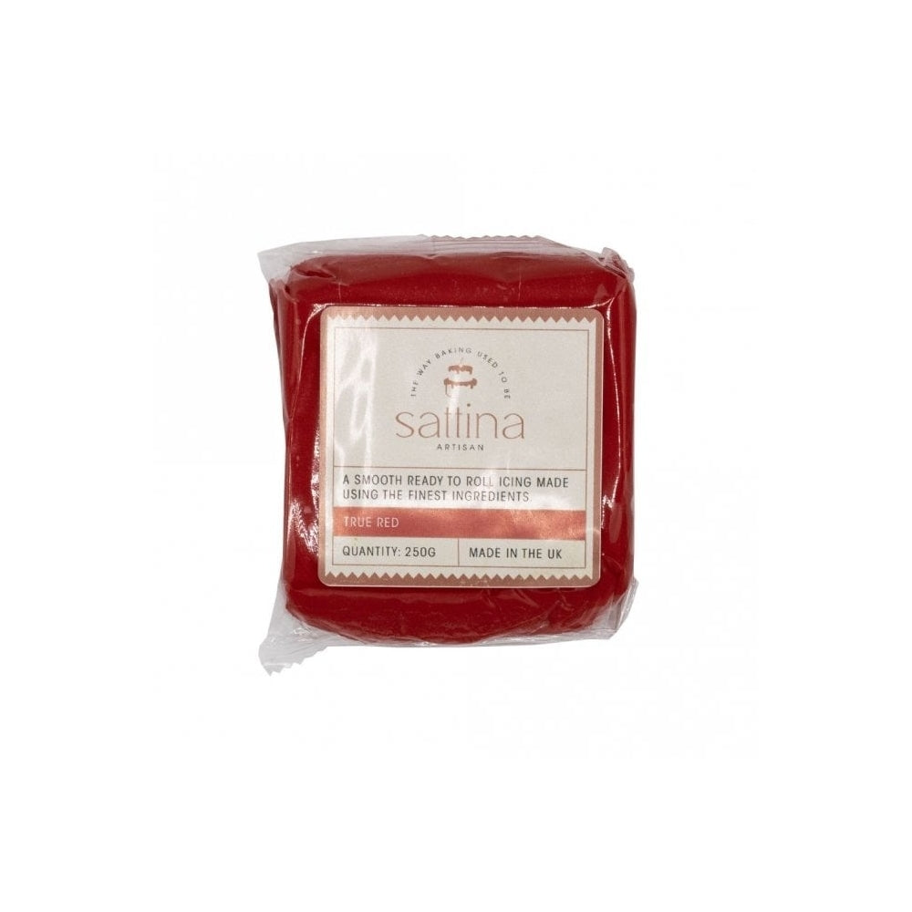 Sattina True Red Sugarpaste
