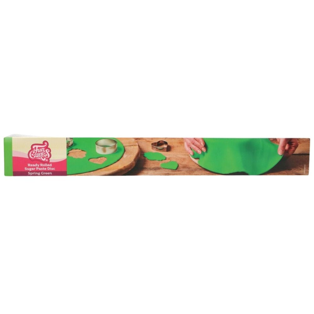FunCakes Spring Green Ready Rolled Sugarpaste Disc