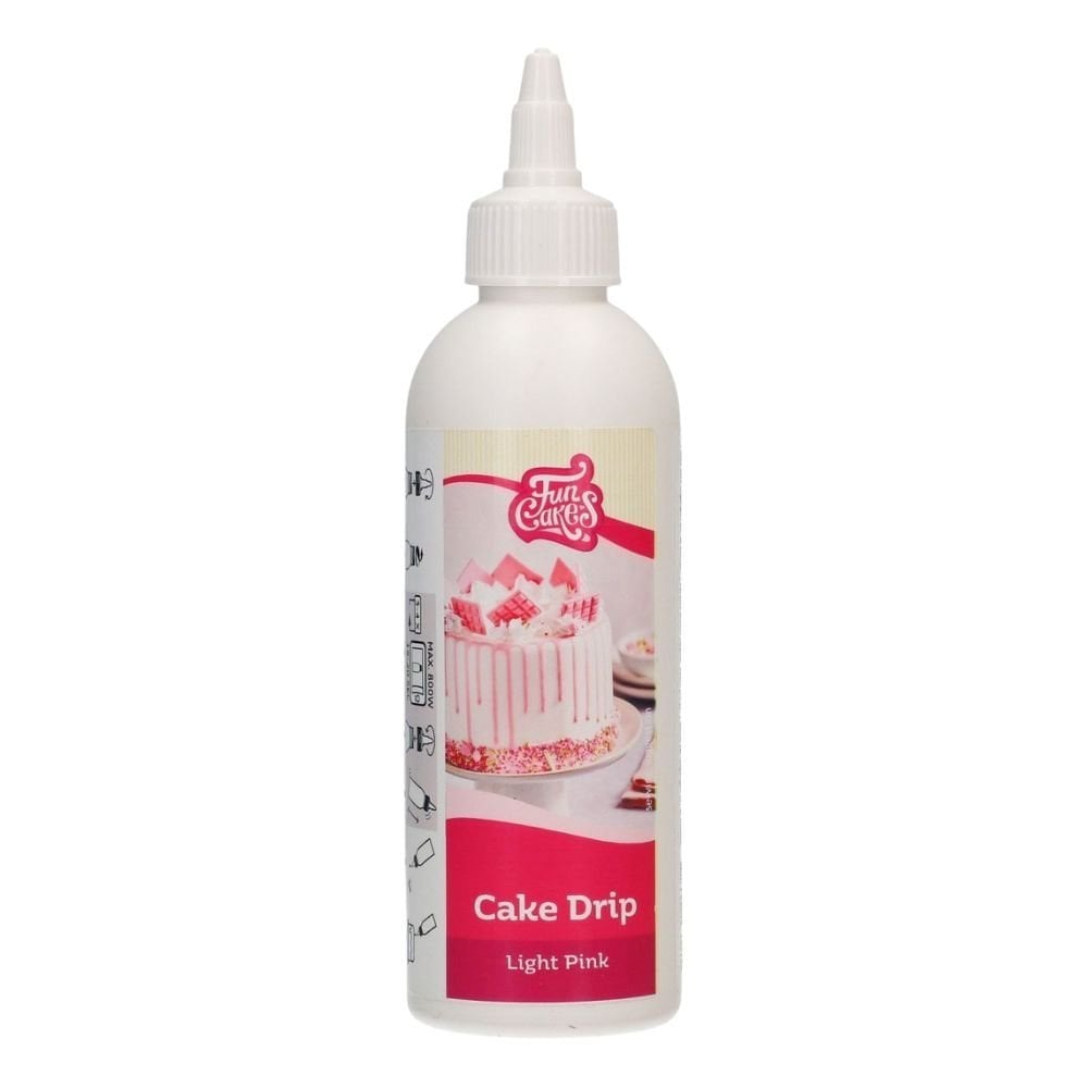 FunCakes Light Pink Cake Drip 180g