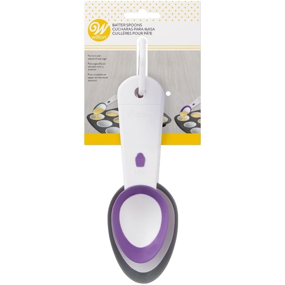 Wilton Cupcake Batter Spoons Set Of 2