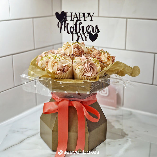 Simply Making Cupcake Bouquet Box Kit - Kraft
