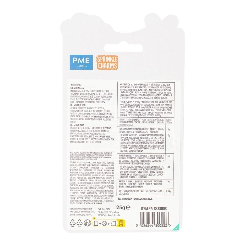 PME Jumbo Eyes Sprinkle Charms 25g