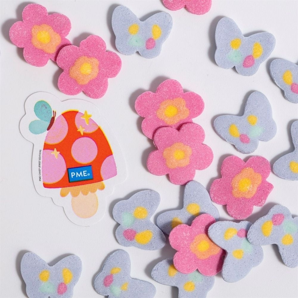 PME Butterflies & Blossoms Sprinkle Charms 25g
