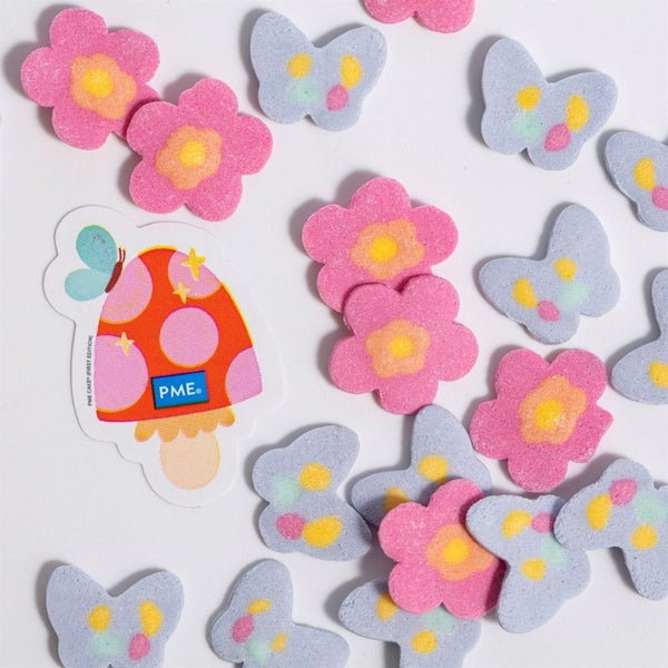 PME Butterflies & Blossoms Sprinkle Charms 25g
