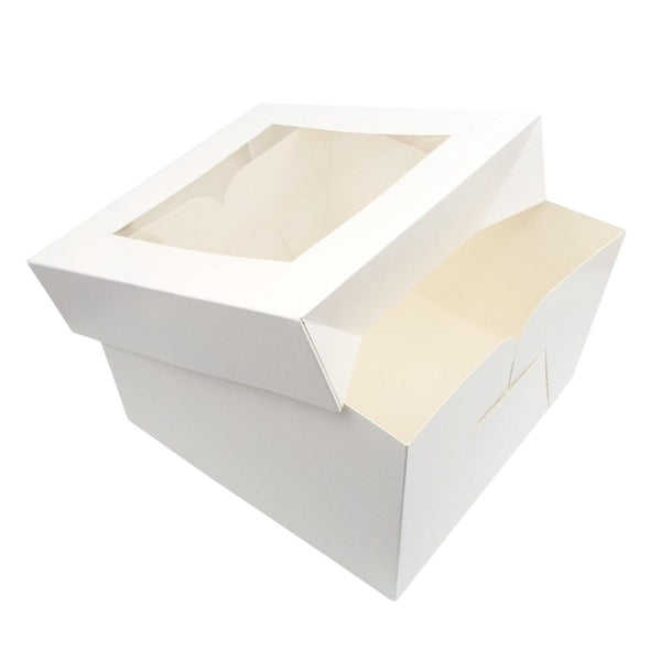 Simply Making Square Matt Finish Cake Box With Window