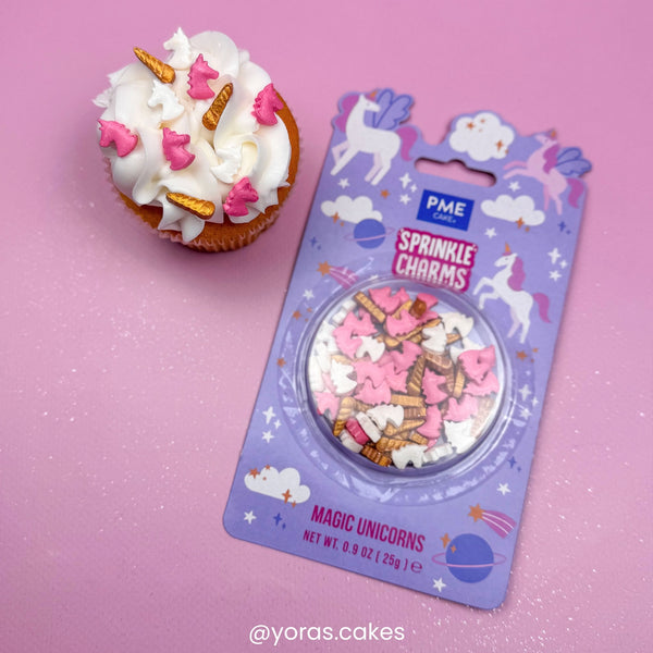 PME Magic Unicorns Sprinkle Charms 25g
