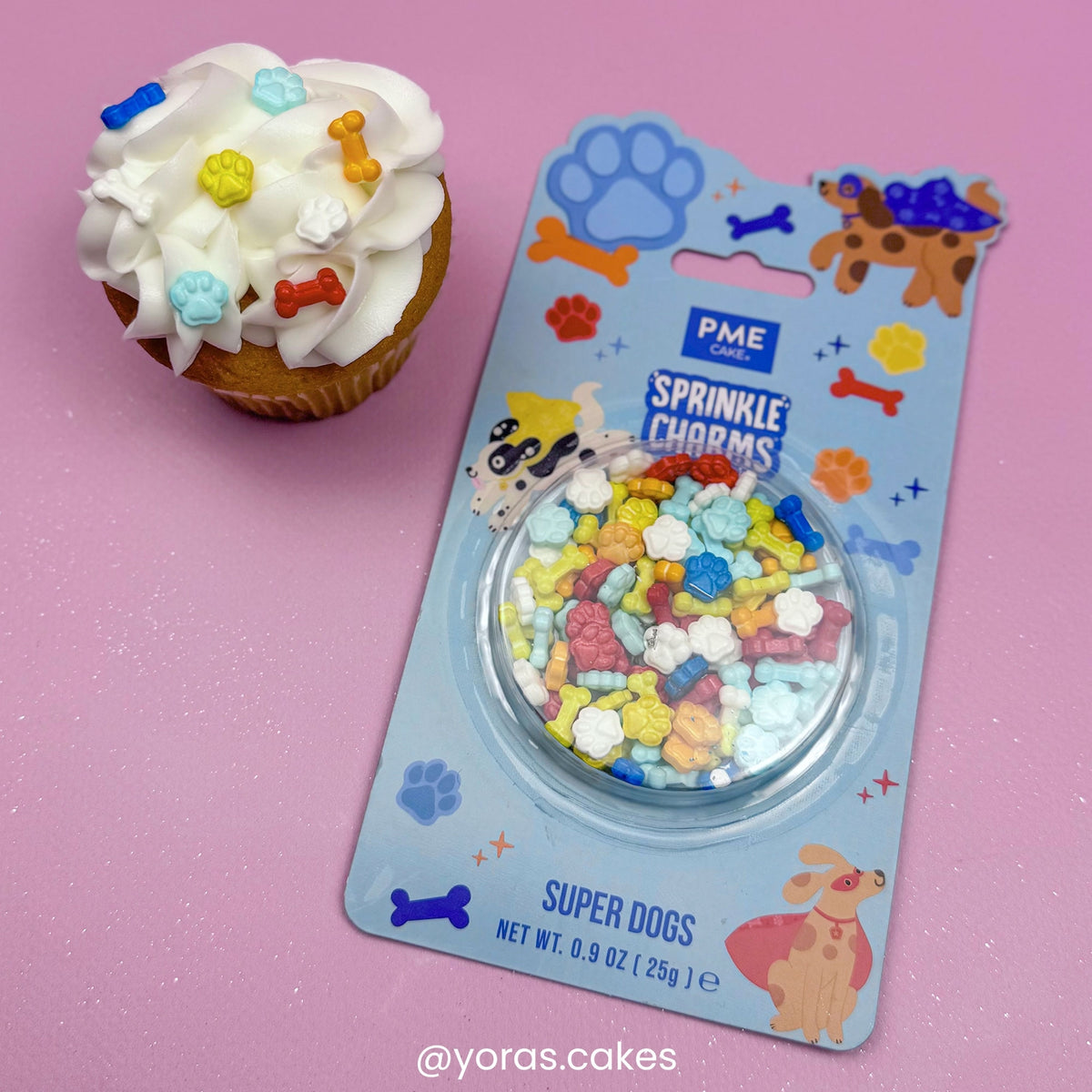 PME Super Dogs Sprinkle Charms 25g