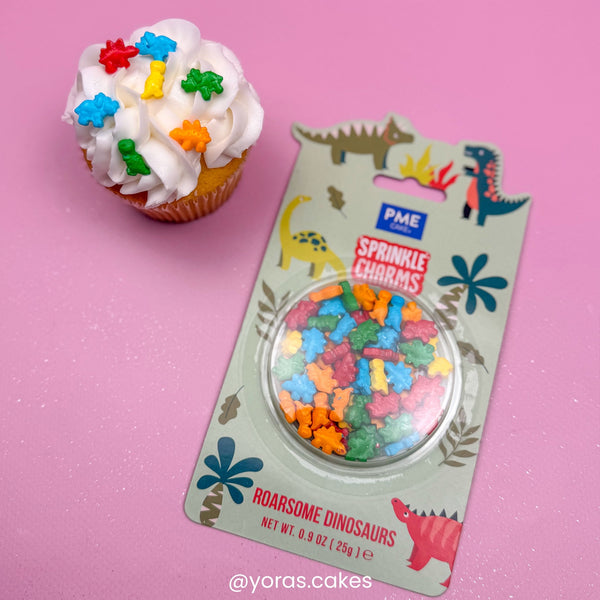 PME Roarsome Dinosaurs Sprinkle Charms 25g