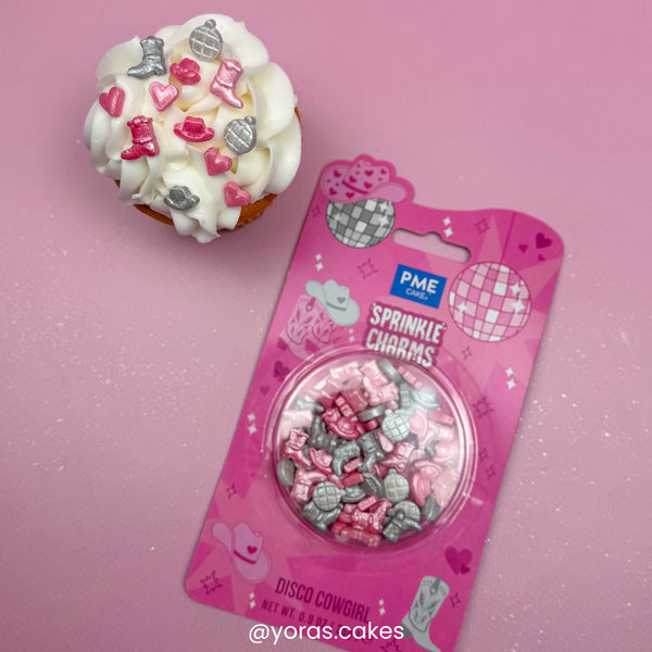 PME Disco Cowgirl Sprinkle Charms 25g