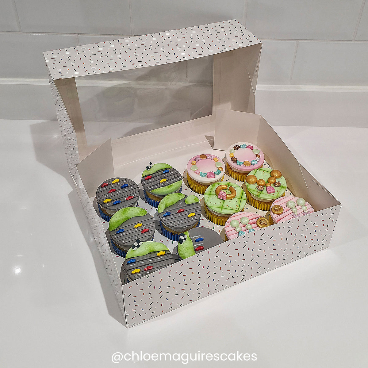 Simply Making Sprinkles Cupcake Box -  Pack Of 2