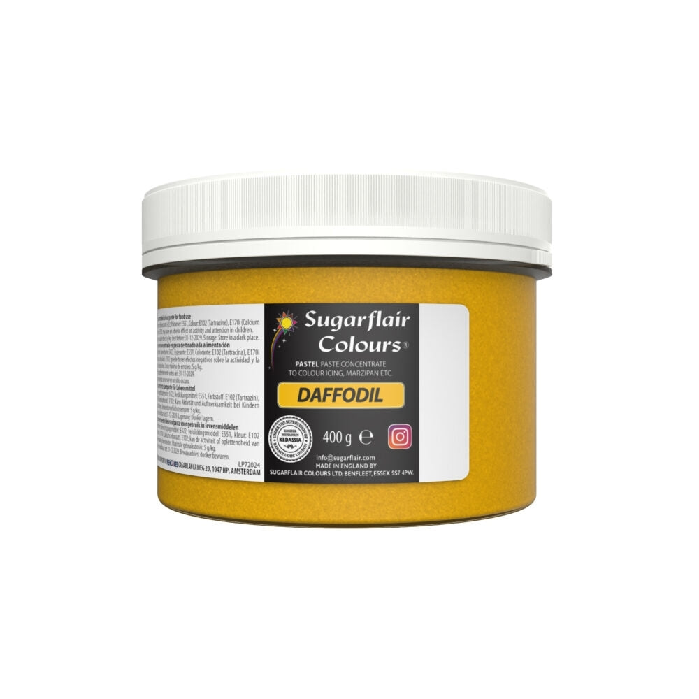 Sugarflair Daffodil Yellow Pastel Paste Concentrate Colouring