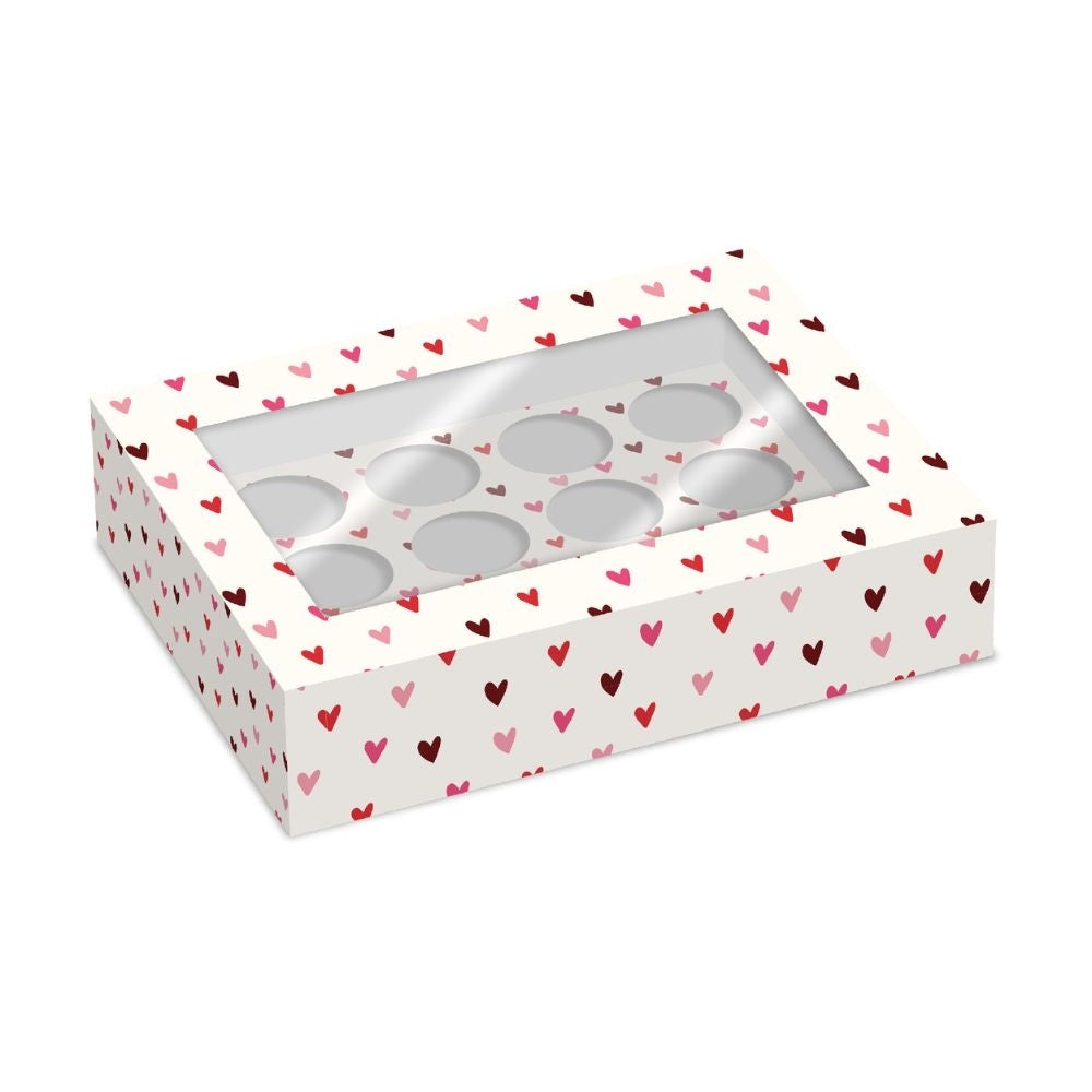 Simply Making Lovestruck Heart Cupcake Box Pack Of 2
