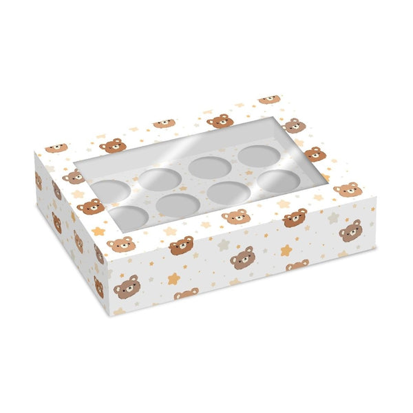 Simply Making Bear & Star Cupcake Box Pack Of 2